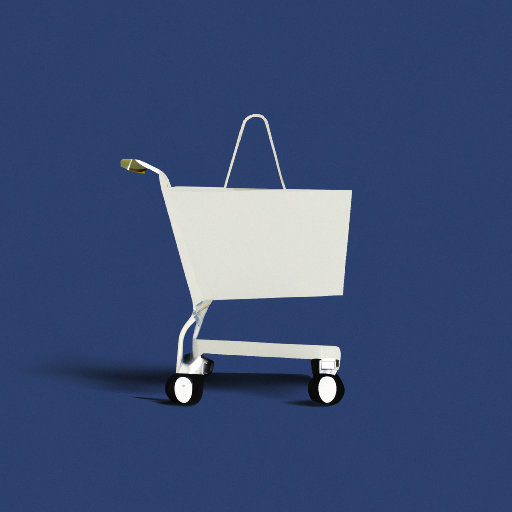 Carrito vacío ilustración